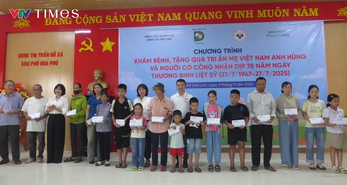 Quảng Trị: Khám và cấp thuốc miễn phí cho hơn 300 hộ gia đình chính sách - Ảnh 3.