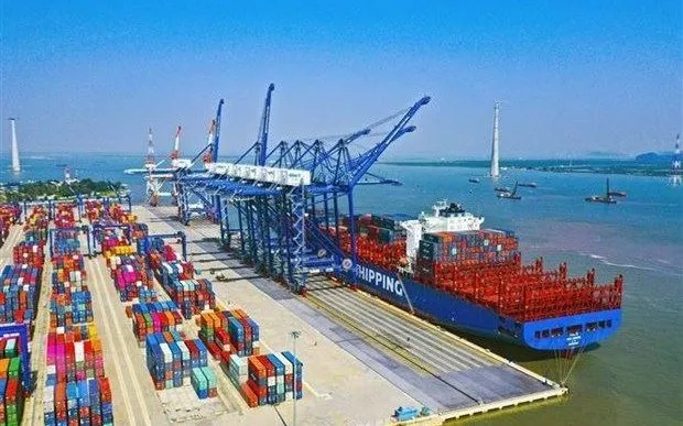 Bến số 1, 2 cảng Lạch Huyện, TP. Hải Phòng. Ảnh: VGP