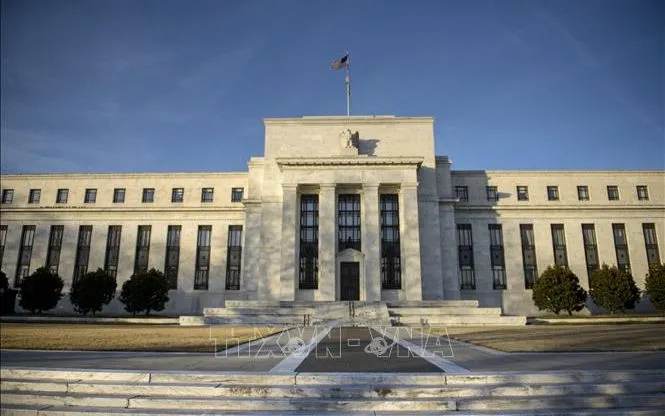 Trụ sở Cục Dự trữ liên bang Mỹ tại Washington, DC. Ảnh: AFP/TTXVN