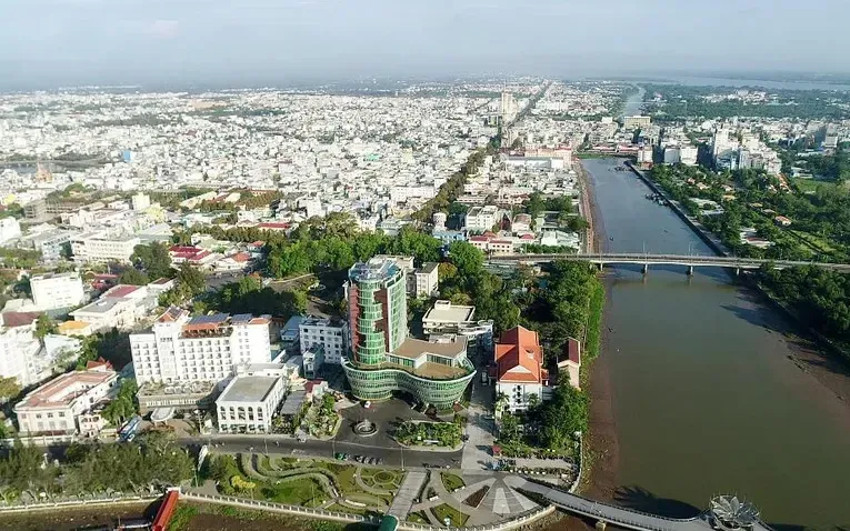 Một góc đô thị Cần Thơ nhìn từ trên cao. (Ảnh: PLO) Một góc đô thị Cần Thơ nhìn từ trên cao. (Ảnh: PLO)