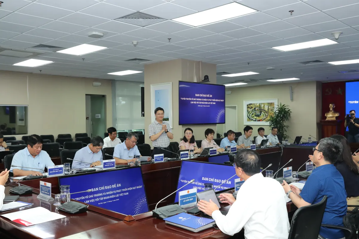Xây dựng chiến lược truyền thông tổng thể về phát triển điện hạt nhân - Ảnh 1.