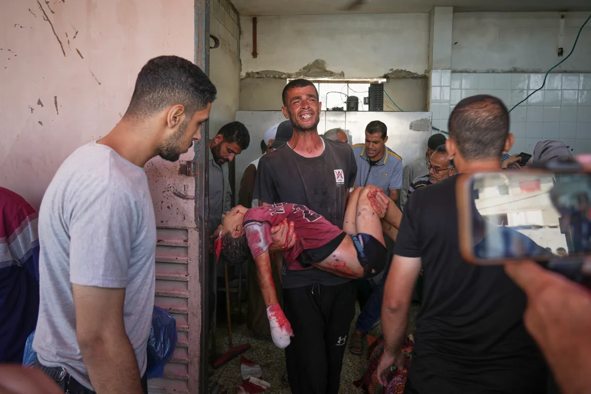 EU đạt được thỏa thuận với Israel nhằm tăng viện trợ cho Gaza- Ảnh 1. EU đạt được thỏa thuận với Israel nhằm tăng viện trợ cho Gaza- Ảnh 1.