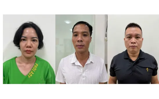 Các đối tượng bị tạm giữ Các đối tượng bị tạm giữ