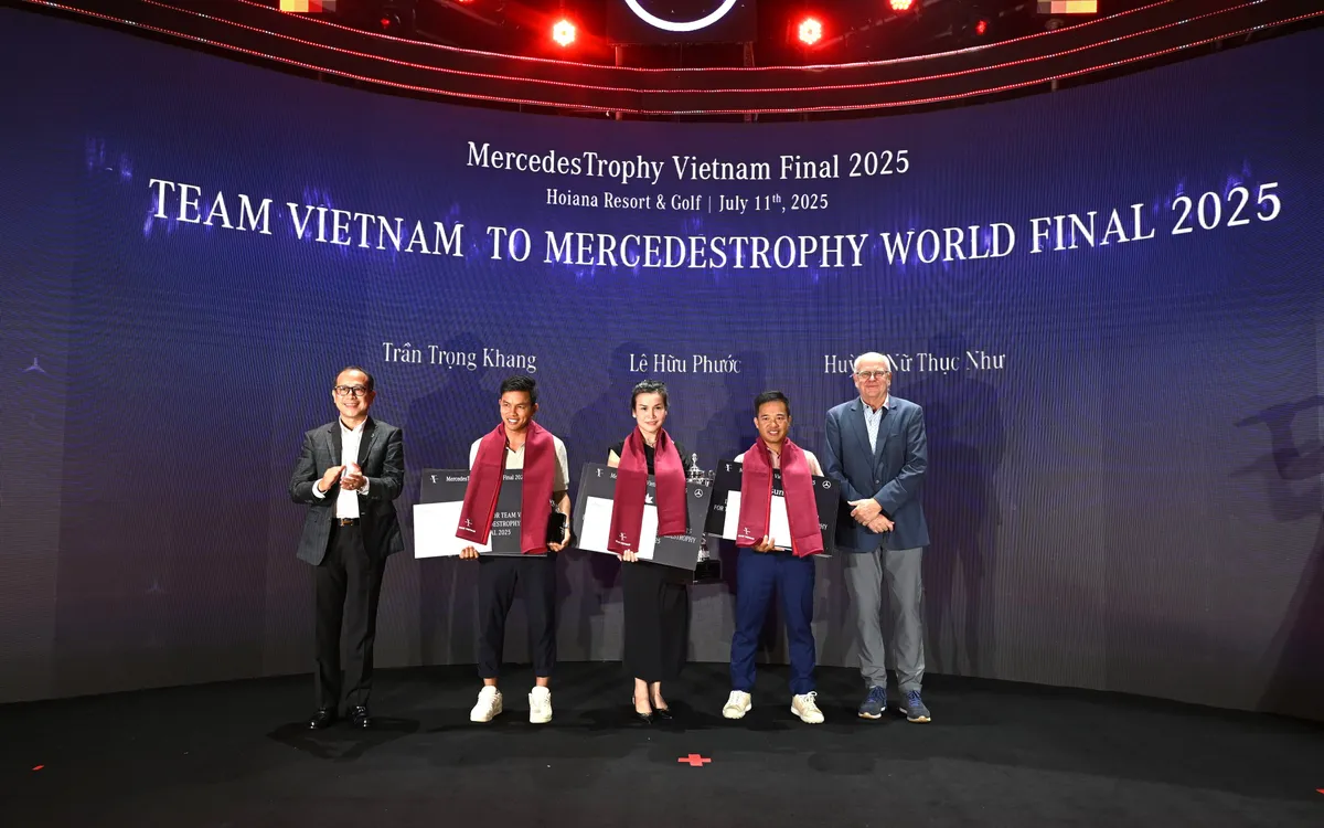 3 golf thủ xuất sắc đại diện Đội Việt Nam tranh tài tại MercedesTrophy World Final 2025