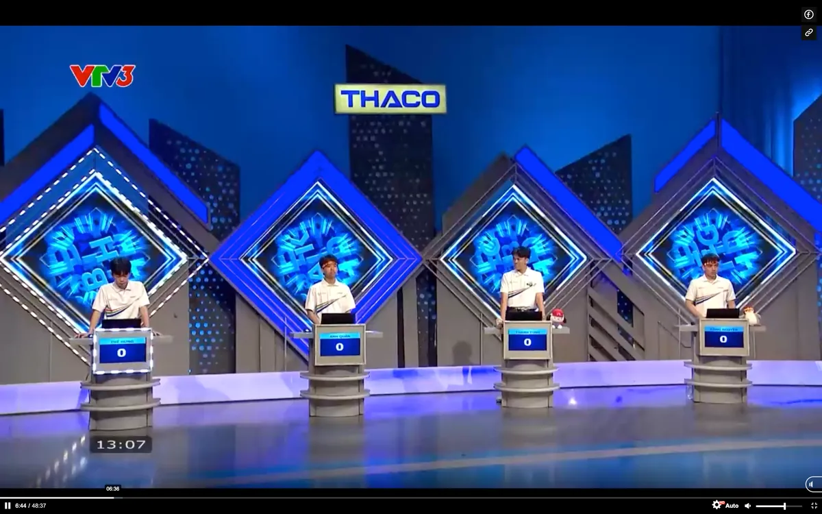Nam sinh Thái Bình lội ngược dòng ngoạn mục, giành vòng nguyệt quế Olympia tháng cuối quý III - Ảnh 1.