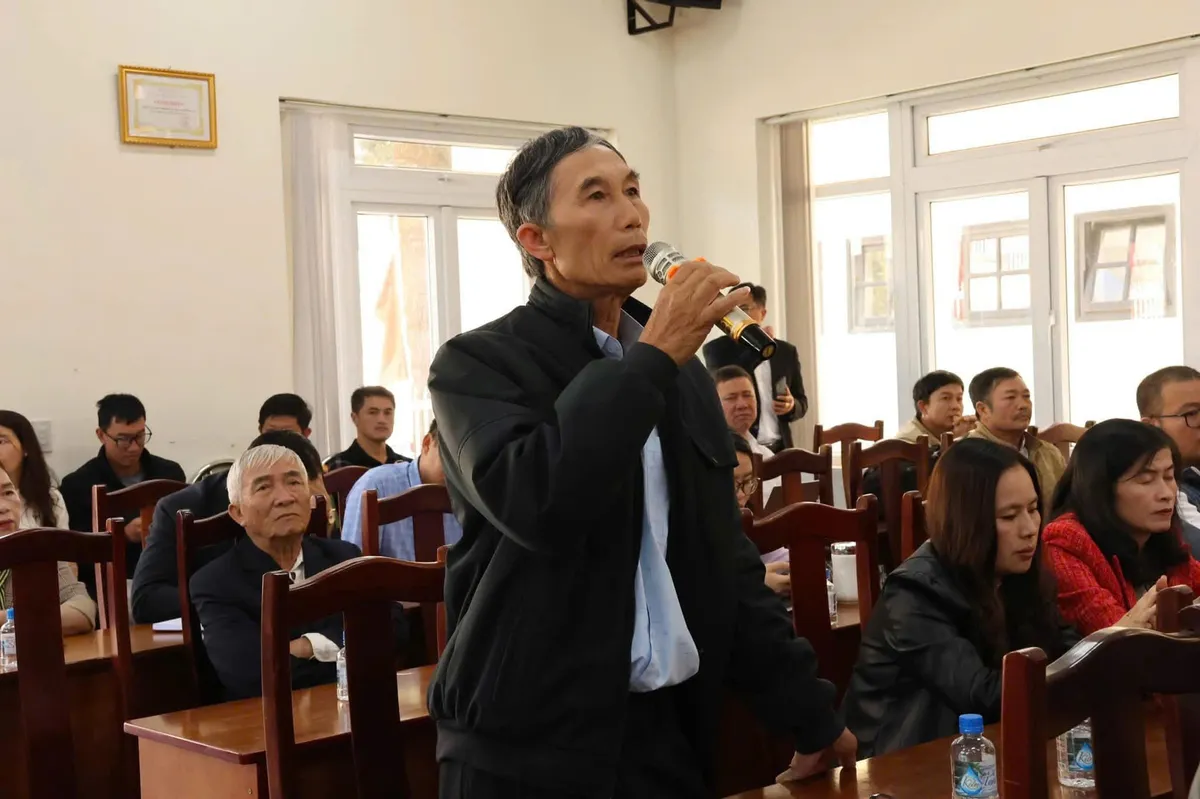 Trưởng Ban Nội chính Trung ương Phan Đình Trạc tiếp xúc cử tri tại Lâm Đồng - Ảnh 1.