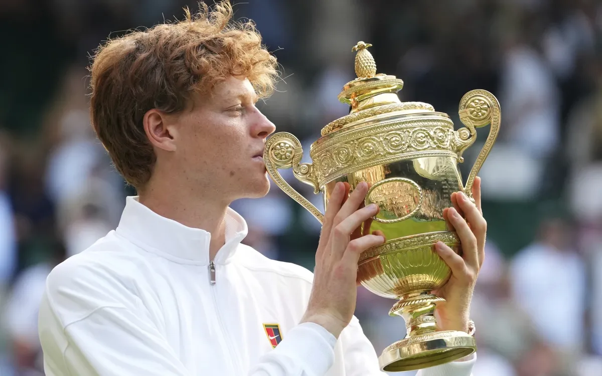 (Sinner lần đầu tiên vô đich Wimbledon)