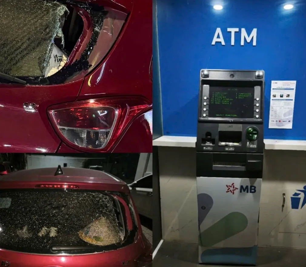 "Ngân Baby" bị tạm giữ vì phá hoại cây ATM và tài sản của người dân - Ảnh 1.