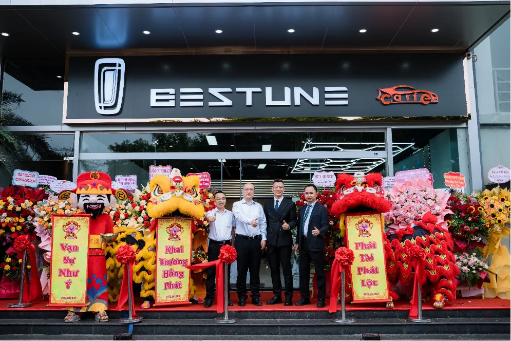 Showroom ô tô điện Bestune đầu tiên chính thức ra mắt tại Việt Nam - Ảnh 1.