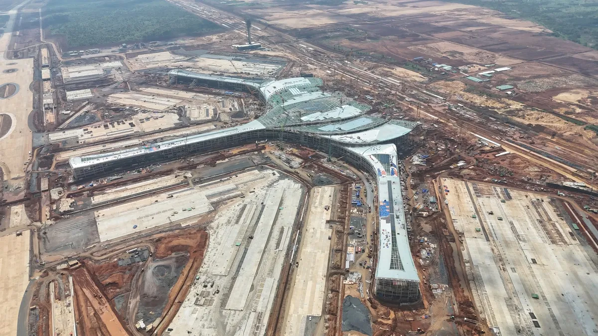 Nhiều hạng mục sân bay Long Thành bước vào giai đoạn nước rút - Ảnh 1.