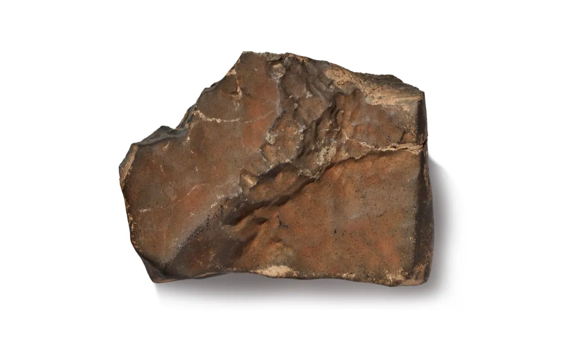Khối thiên thạch Sao Hỏa mang tên NWA 16788. (Ảnh: sothebys.com) Khối thiên thạch Sao Hỏa mang tên NWA 16788. (Ảnh: sothebys.com)