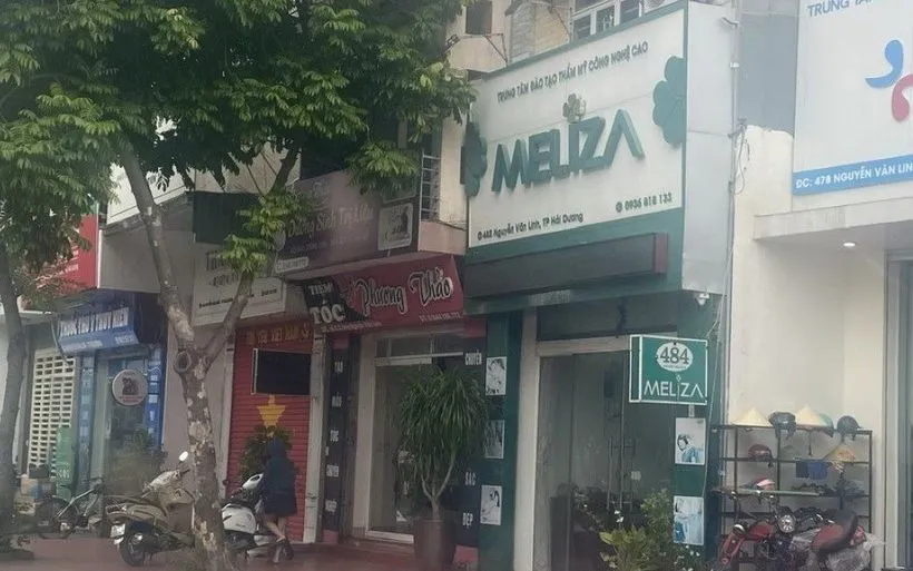 Thẩm mỹ trị liệu, Trung tâm đào tạo thẩm mỹ công nghệ cao MELIZA ở 484, Nguyễn Văn Linh, phường Lê Thanh Nghị, thành phố Hải Phòng. (Ảnh: TTXVN)