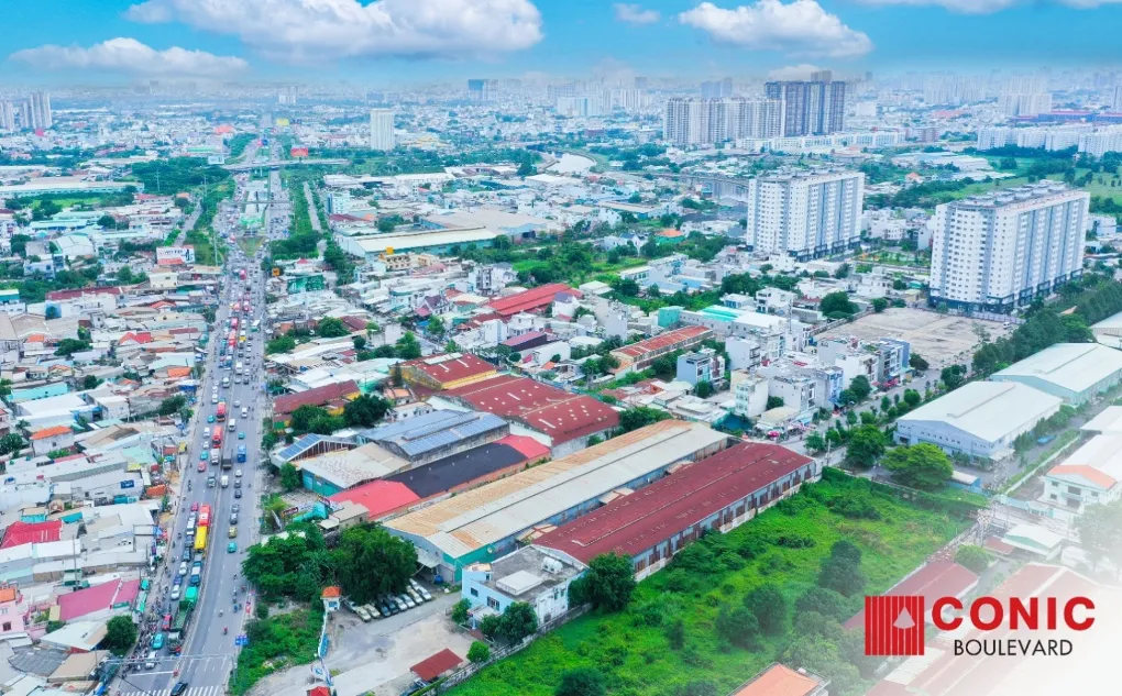 Conic Boulevard hưởng lợi từ Quốc Lộ 1A v&agrave; Đại lộ V&otilde; Văn Kiệt tăng tốc triển khai - Ảnh 2.