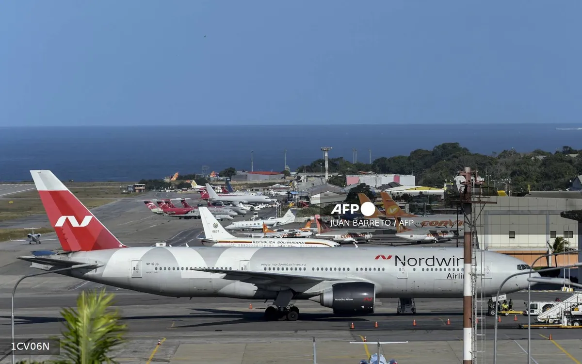 Máy bay của hãng hàng không Nordwind của Nga (Ảnh minh họa: AFP) Máy bay của hãng hàng không Nordwind của Nga (Ảnh minh họa: AFP)