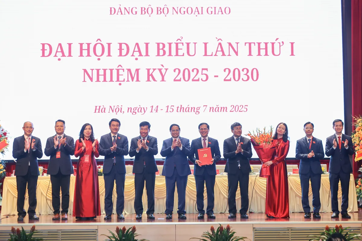 Thủ tướng: Đảng bộ Bộ Ngoại giao có quyết tâm cao, khát vọng lớn, tinh thần chiến đấu và đổi mới mạnh mẽ - Ảnh 2.