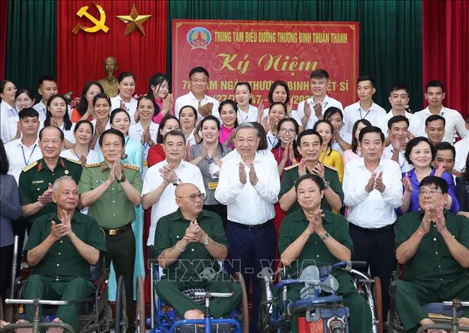 Tổng Bí thư Tô Lâm: Người có công là tài sản quý, là biểu tượng của ý chí, nghị lực Việt Nam - Ảnh 3.