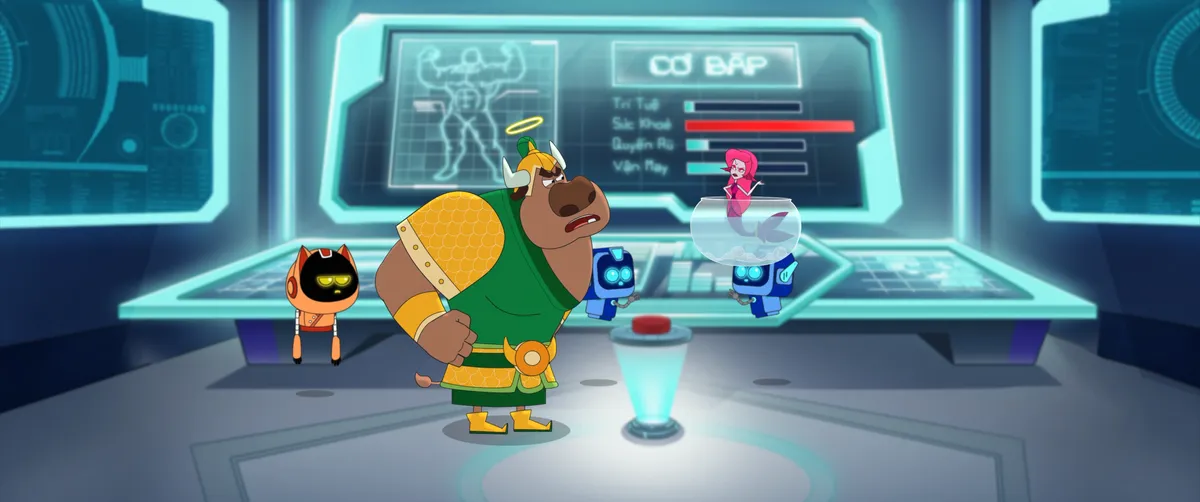 Mảng m&agrave;u mới của phim hoạt h&igrave;nh Việt trong "Wolfoo v&agrave; cuộc đua Tam giới" - Ảnh 1.