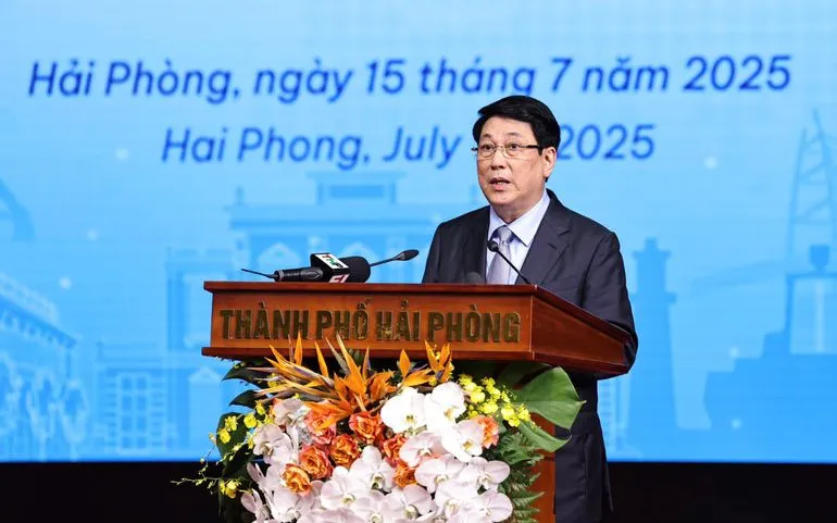 Chủ tịch nước phát biểu tại hội nghị. Ảnh: Nhân Dân Chủ tịch nước phát biểu tại hội nghị. Ảnh: Nhân Dân