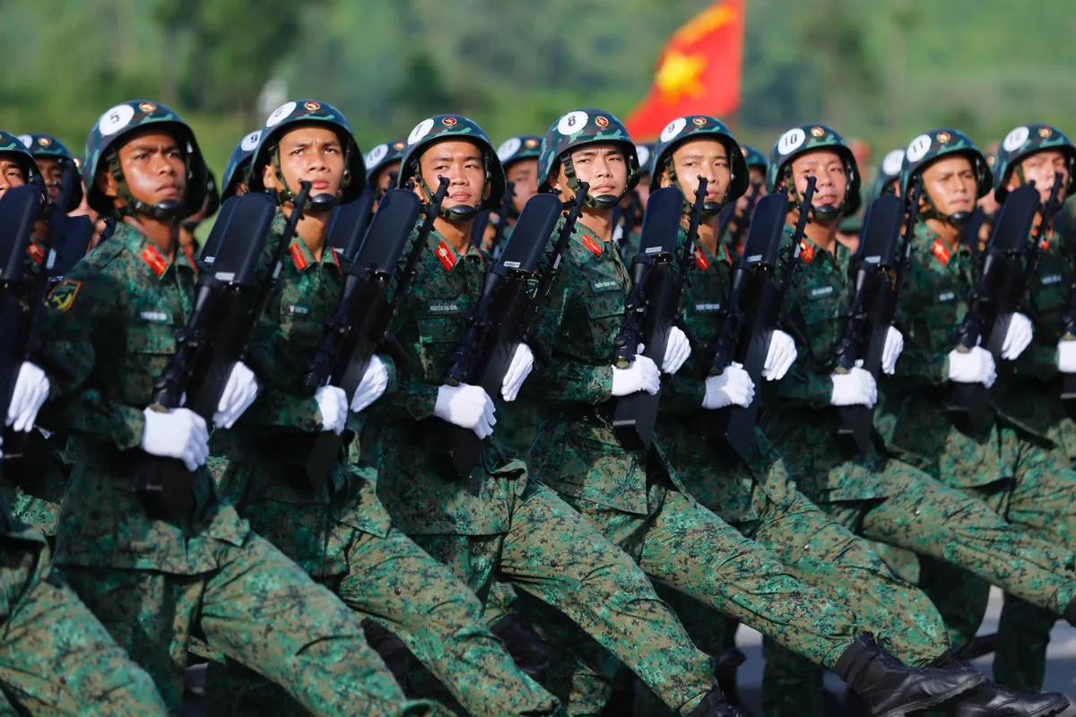 Lực lượng Quân đội - Công an tổng hợp luyện diễu binh cho nhiệm vụ A80- Ảnh 15. Lực lượng Quân đội - Công an tổng hợp luyện diễu binh cho nhiệm vụ A80- Ảnh 15.