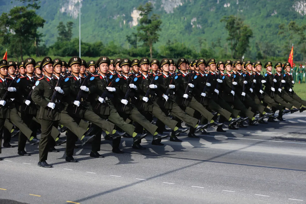 Lực lượng Quân đội - Công an tổng hợp luyện diễu binh cho nhiệm vụ A80- Ảnh 22. Lực lượng Quân đội - Công an tổng hợp luyện diễu binh cho nhiệm vụ A80- Ảnh 22.