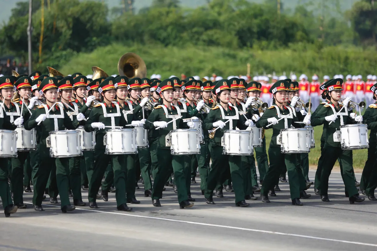 Lực lượng Quân đội - Công an tổng hợp luyện diễu binh cho nhiệm vụ A80- Ảnh 17. Lực lượng Quân đội - Công an tổng hợp luyện diễu binh cho nhiệm vụ A80- Ảnh 17.