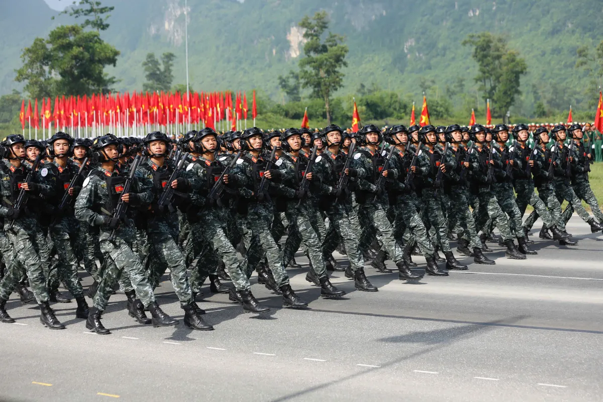 Lực lượng Quân đội - Công an tổng hợp luyện diễu binh cho nhiệm vụ A80- Ảnh 9. Lực lượng Quân đội - Công an tổng hợp luyện diễu binh cho nhiệm vụ A80- Ảnh 9.