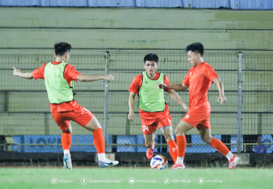 U23 Việt Nam sẵn s&agrave;ng cho trận đấu ra qu&acirc;n- Ảnh 1.