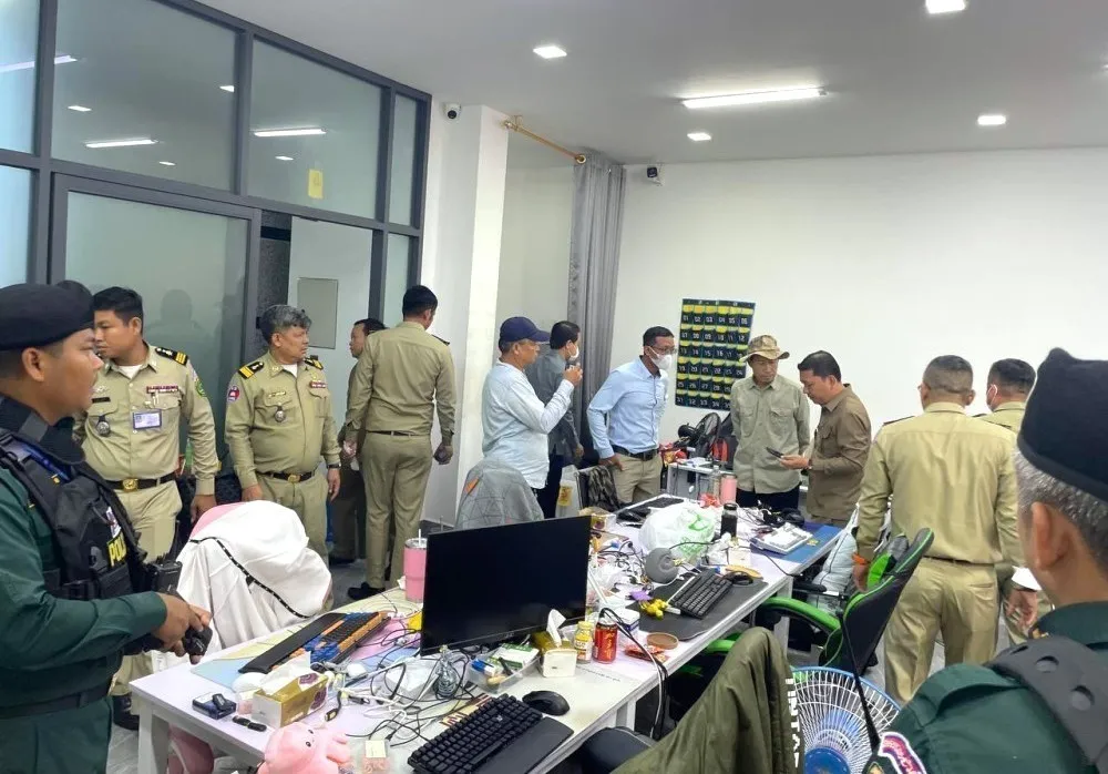 Hình ảnh Campuchia mở rộng triệt phá các cơ sở lừa đảo trực tuyến - Ảnh 2.