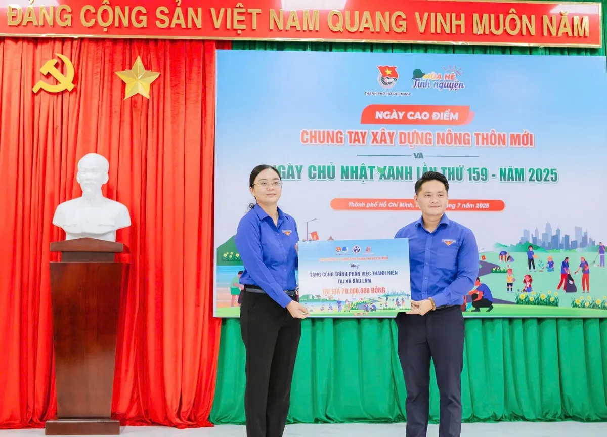 Sôi nổi các hoạt động tình nguyện vì nông thôn mới tại TP Hồ Chí Minh - Ảnh 4.