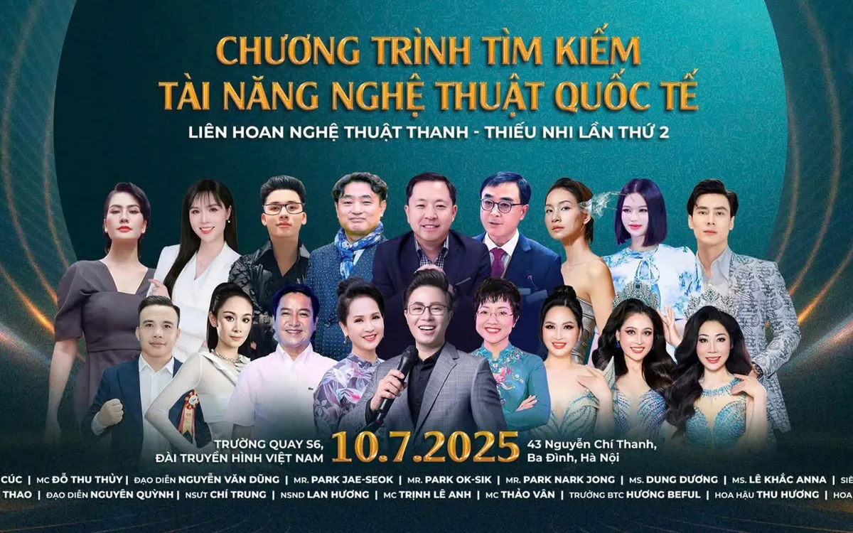 Đạo diễn Nguyên Quỳnh giữ vai trò Đạo diễn nghệ thuật tại Tìm kiếm tài năng nghệ thuật Quốc Tế 2025 - Ảnh 1.