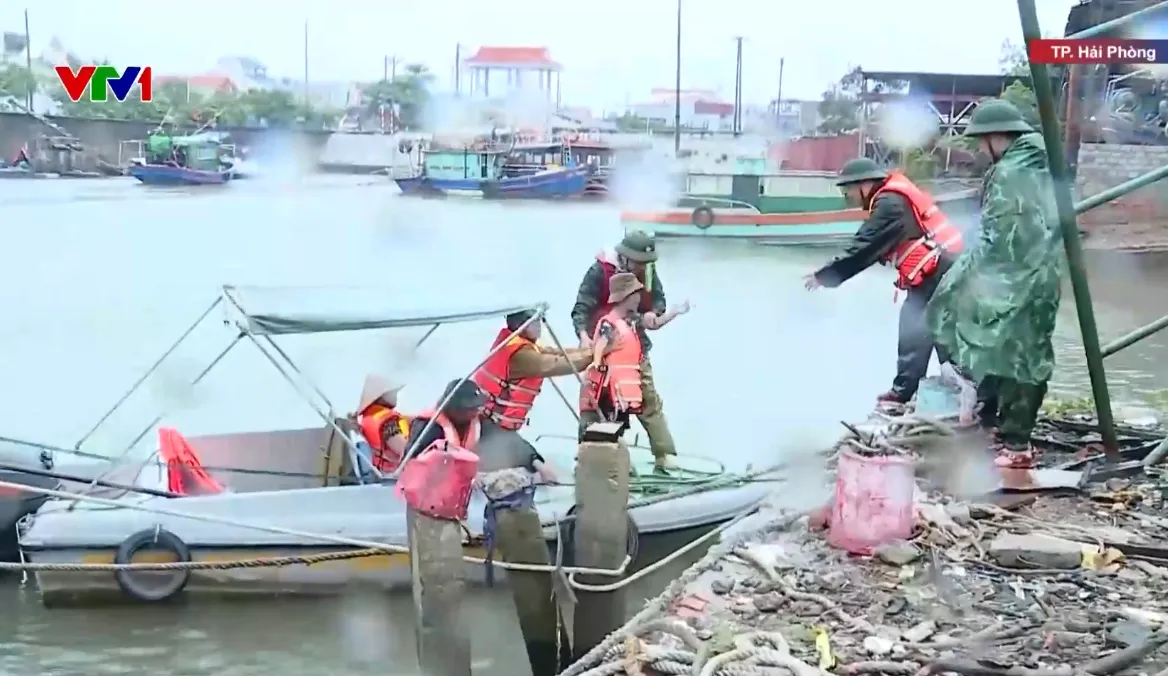 1.700 tàu, thuyền, 5.000 lao động tại Hải Phòng vào nơi tránh bão an toàn - Ảnh 1.
