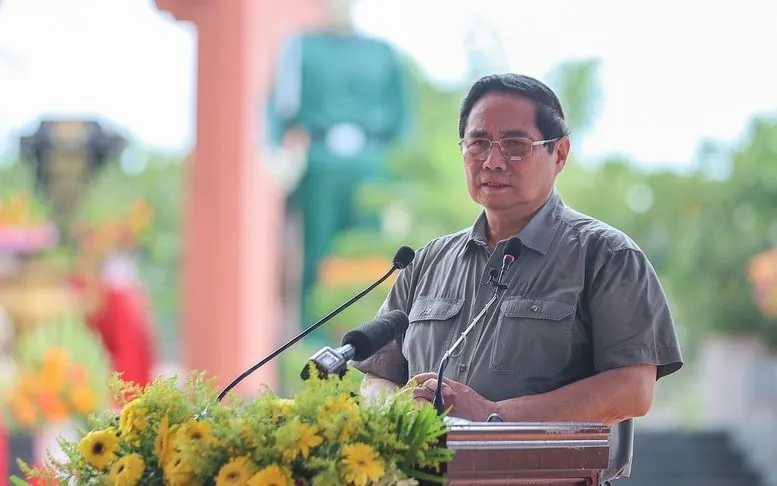 Thủ tướng ghi nhận và đặc biệt trân trọng những nỗ lực, quyết tâm và thành tích đạt được trong công tác tìm kiếm, quy tập hài cốt liệt sĩ của Quân khu 9. Thủ tướng ghi nhận và đặc biệt trân trọng những nỗ lực, quyết tâm và thành tích đạt được trong công tác tìm kiếm, quy tập hài cốt liệt sĩ của Quân khu 9.