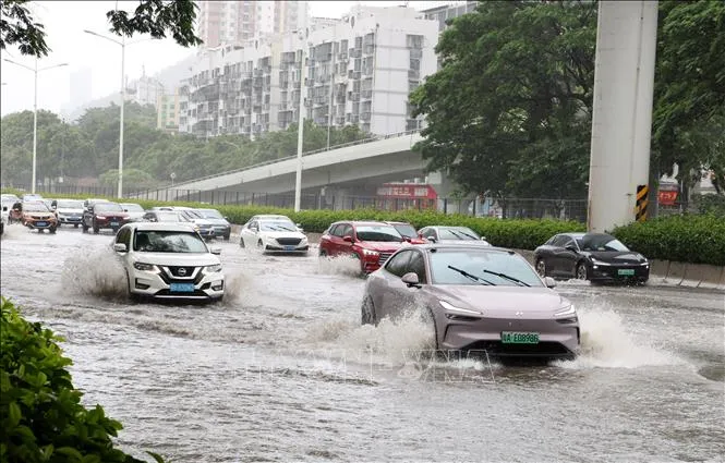 Trung Quốc triển khai nhiều biện pháp ứng phó bão Wipha - Ảnh 1.