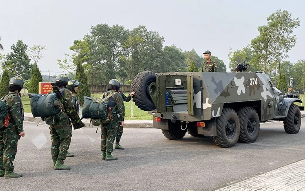 Thái Nguyên huy động xe đặc chủng sẵn sàng ứng phó bão số 3