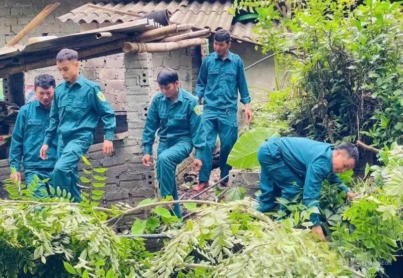 Mưa lớn bao trùm toàn tỉnh Thanh Hóa - Ảnh 2.