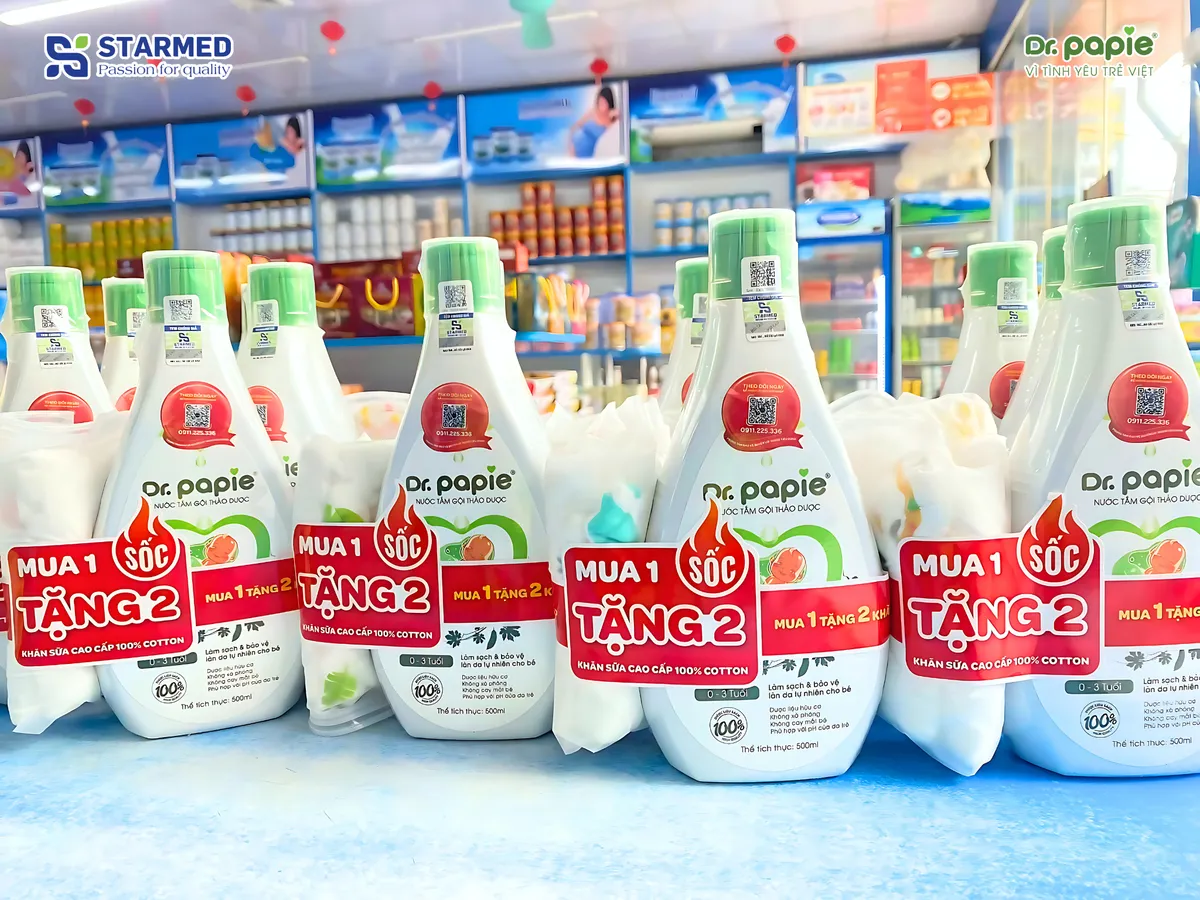 Dr.Papie ưu đãi mùa hè: Đồng hành chăm bé, phòng rôm sảy - Ảnh 3.