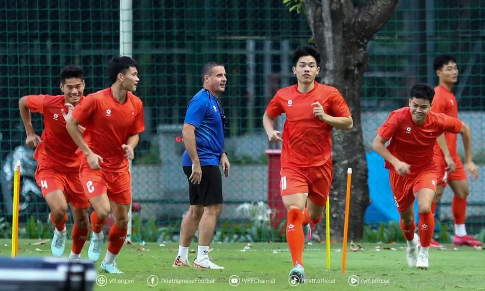 Lịch thi đấu và trực tiếp U23 Đông Nam Á hôm nay (22/7) trên VTV: Tâm điểm U23 Việt Nam vs U23 Campuchia
- Ảnh 1.