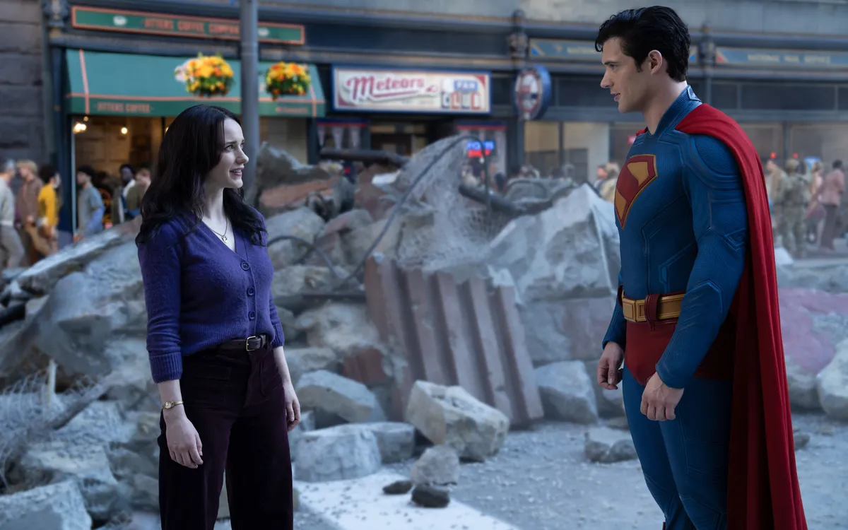 David Corenswet trong phim Superman - Nguồn ảnh: Warner Bros David Corenswet trong phim Superman - Nguồn ảnh: Warner Bros