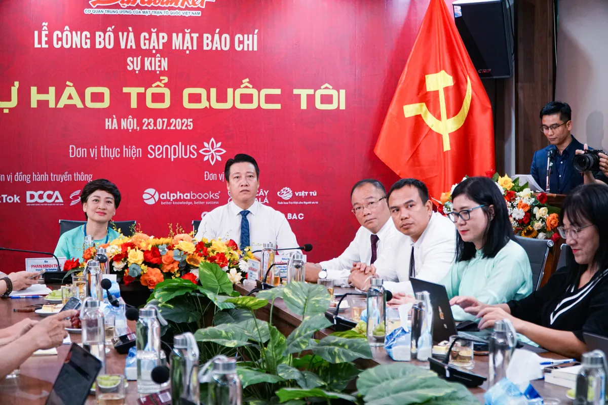 Lễ công bố sự kiện "Tự hào Tổ quốc tôi" - Ảnh 1.
