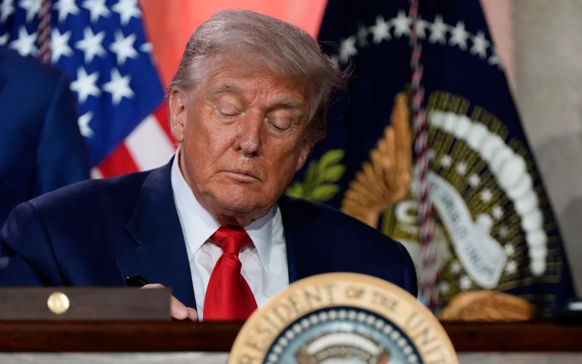 Tổng thống Mỹ Donald Trump. (Ảnh: AP) Tổng thống Mỹ Donald Trump. (Ảnh: AP)