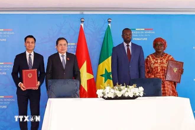 Chủ tịch Quốc hội: Việt Nam sẵn sàng phối hợp phát triển nông nghiệp với Senegal - Ảnh 2.