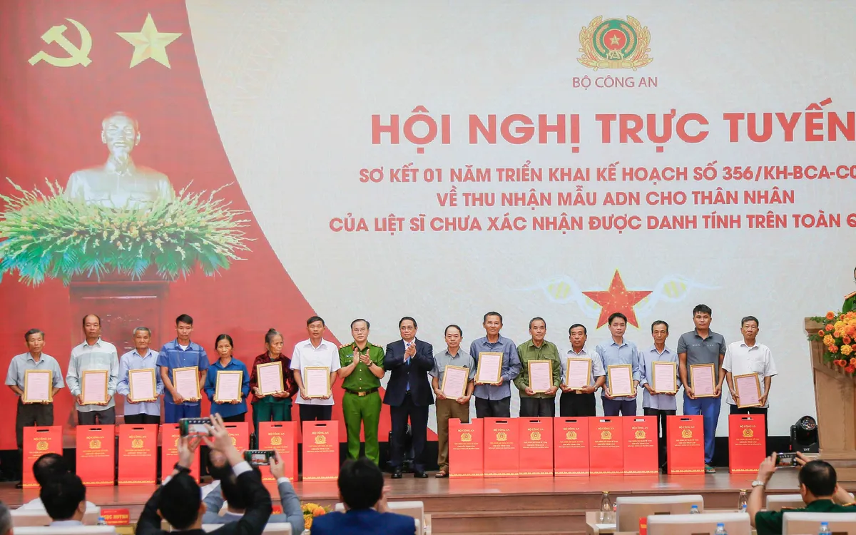 Tìm kiếm, quy tập hài cốt liệt sĩ, xác minh danh tính là nhiệm vụ quan trọng và thiêng liêng  - Ảnh 2.