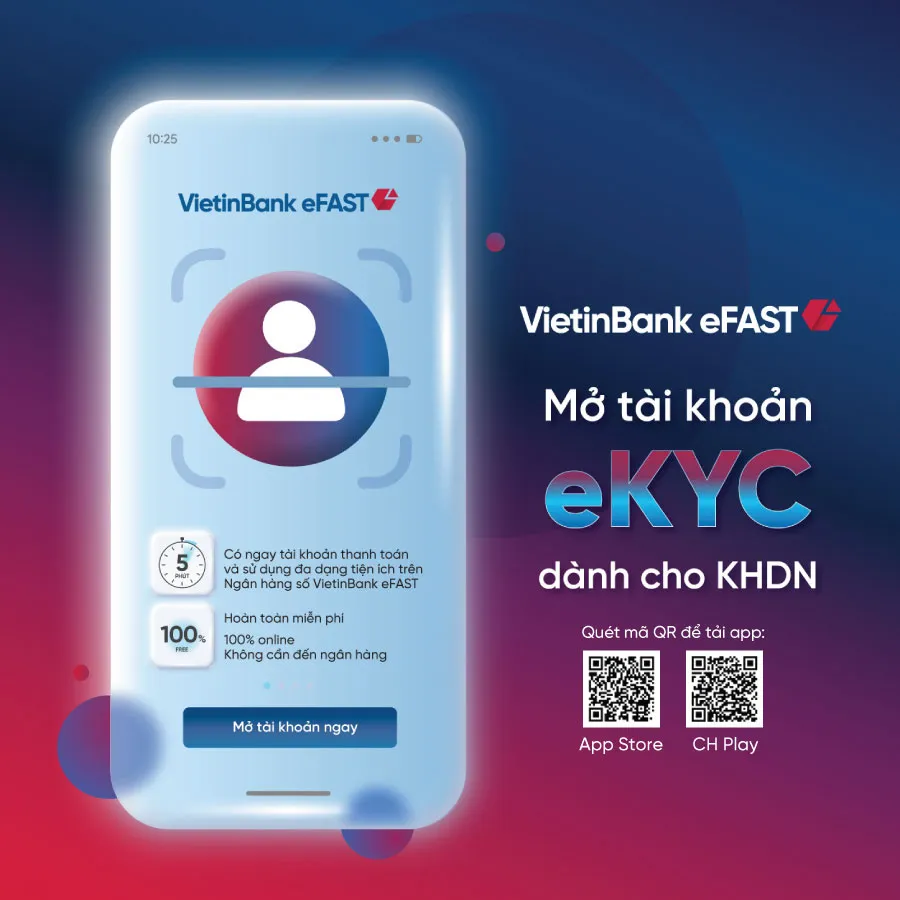 Mở tài khoản doanh nghiệp online với VietinBank eFAST - Ảnh 1.