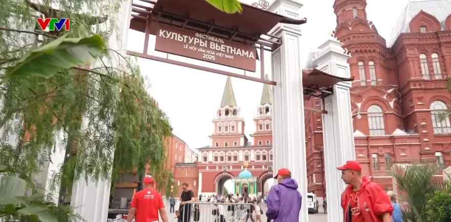 Lễ hội "Việt Nam - Sắc màu từ miền nhiệt đới" trên Quảng trường Đỏ - Ảnh 2.