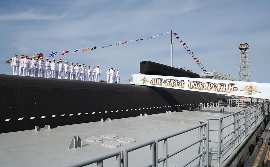 Nga khánh thành tàu ngầm hạt nhân mới - Ảnh 1.