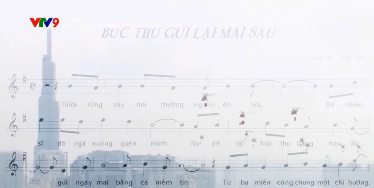 VTV9: Âm nhạc nhiều cảm xúc trong “Bức thư gửi lại mai sau” - Ảnh 1.