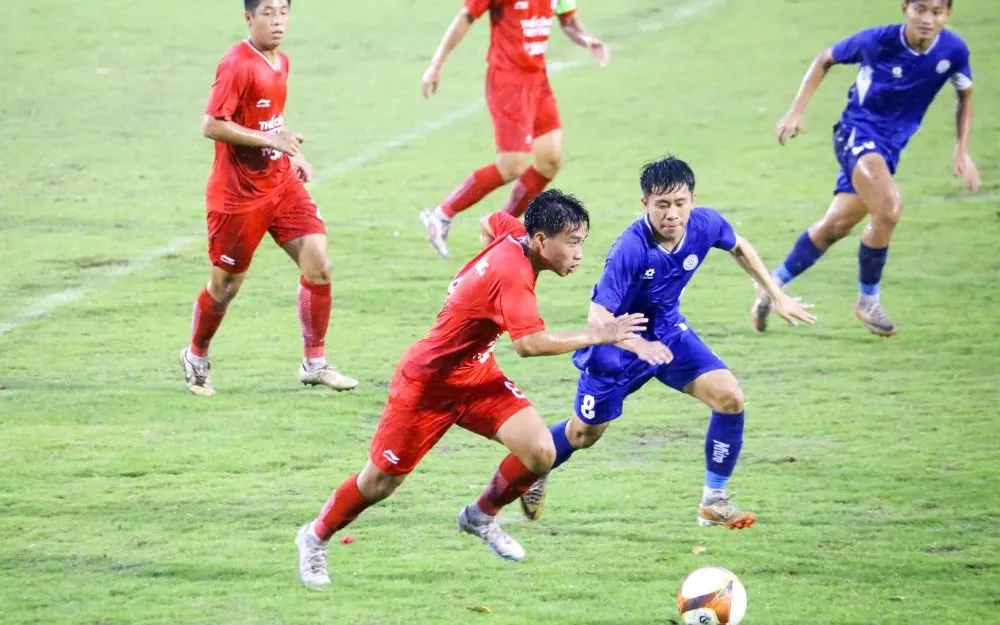 Cả 4 trận tứ kết tại giải U21 năm nay đều phải phân định thắng thua trên chấm luân lưu, điều đó cũng phần nào cho thấy sự cạnh tranh ngang bằng và chất lượng của giải đấu. (Ảnh: VFF).