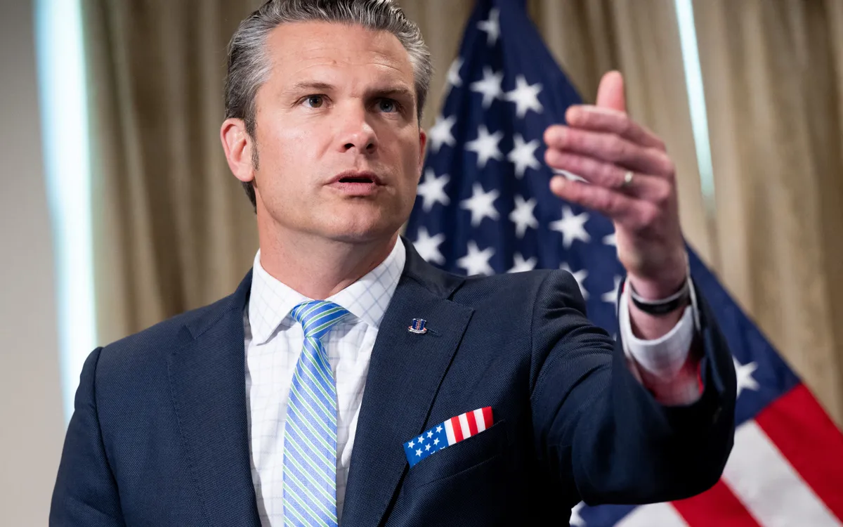 Bộ trưởng Quốc phòng Mỹ Pete Hegseth (Ảnh: AFP) Bộ trưởng Quốc phòng Mỹ Pete Hegseth (Ảnh: AFP)