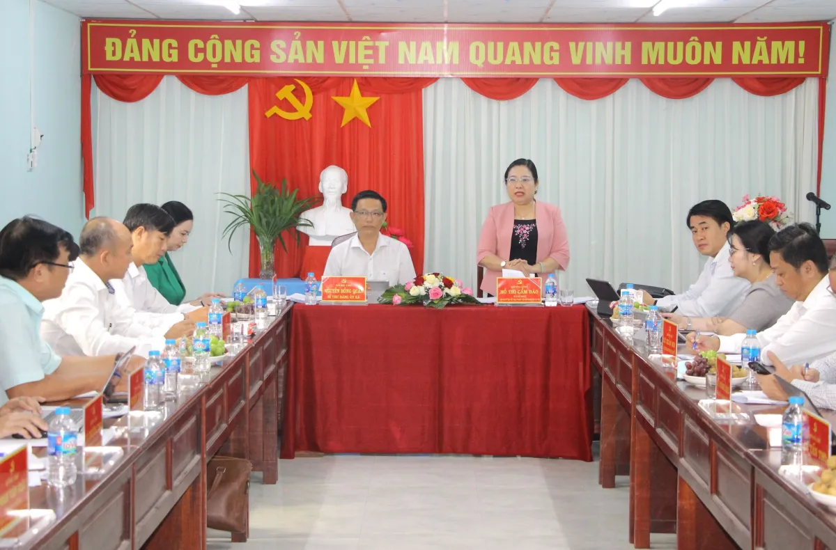 Các xã mới hợp nhất tại TP Cần Thơ khẩn trương chuẩn bị đại hội Đảng bộ các cấp - Ảnh 1.