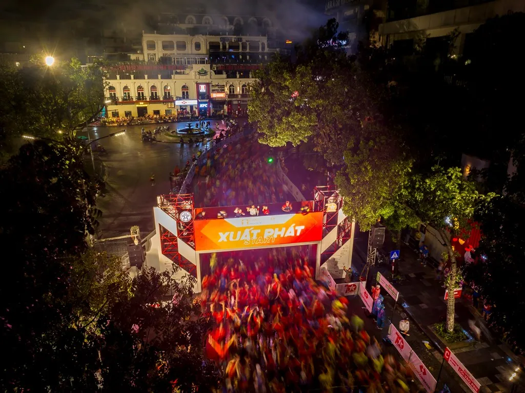 Gần 13.000 vận động viên tham gia giải chạy marathon ở Hà Nội vào tháng 10/2025- Ảnh 1.